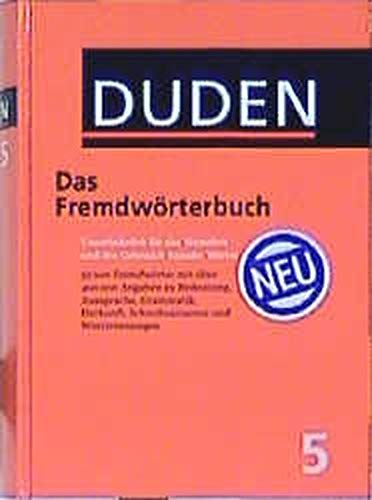 Duden - Fremdwörterbuch