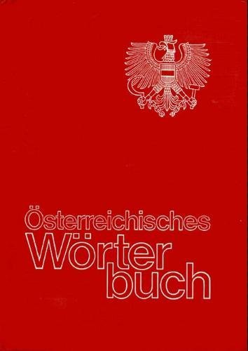 Ã–sterreichisches WÃ¶rterbuch (35. Auflage)